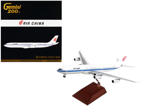 Airbus A340-300 Aircraft Air China 1/200 Diecast Model By Geminijets G2cca377 - Picture 2 of 2