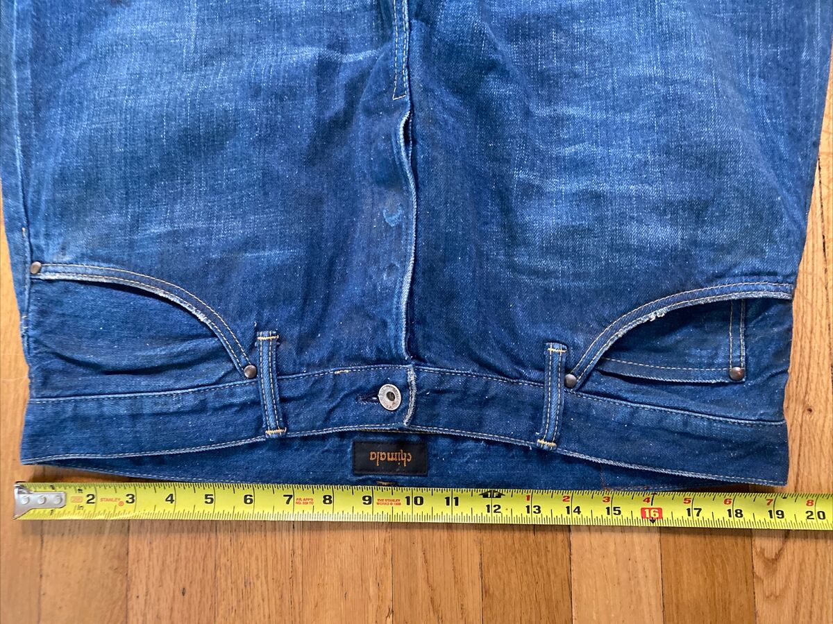 Chimala Jeans Mens 30 Blue Selvedge Made In Japan Medium Chimala Jeans Mens 30 Blue Selvedge Made In Japan Medium