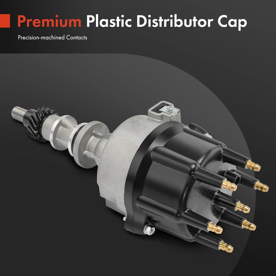 Distribuidor de encendido con tapa y rotor para Ford F-150 1987-1991 F-250 F-350 L6 4,9 L Foto 4 de 4