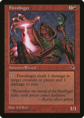 MTG FIRESLINGER PLAYED ASIAN - SPUTAFUOCO - TE - MAGIC