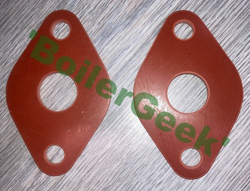 (2) GRUNDFOS CIRCULATOR FLANGE GASKETS /HEAVY DUTY GUMMY RUBBER COMMERCIAL GRADE - 第 1/2 張圖片