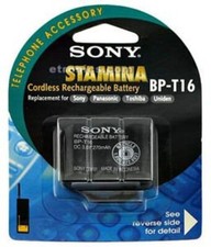 SONY STAMINA Cordless Rechargeable Battery, BP-T16
