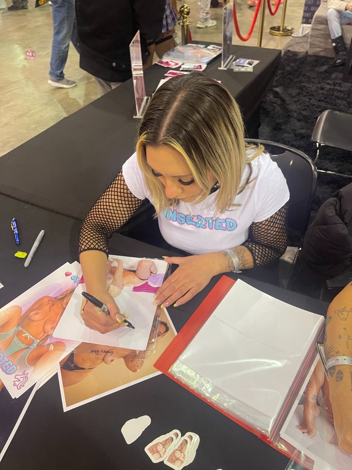 Gypsy Rose NUDE Adult Model Signed 8x10 Porn Star Photo COA Proof 40 | eBay