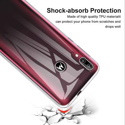 Custodia Antiurto Per Motorola Moto E6 Plus – Ibrida Con Cavalletto E Pellicola Protettiva Inclusa – Rosa, Robustezza E Stile - 5