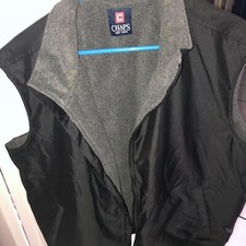 Adult Unisex Black Chaps XXL Warm Vest-Worn Only A Few Times