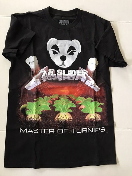 Camiseta Chinatown Market Animal Crossing Band KK Slider Master of Turnips S