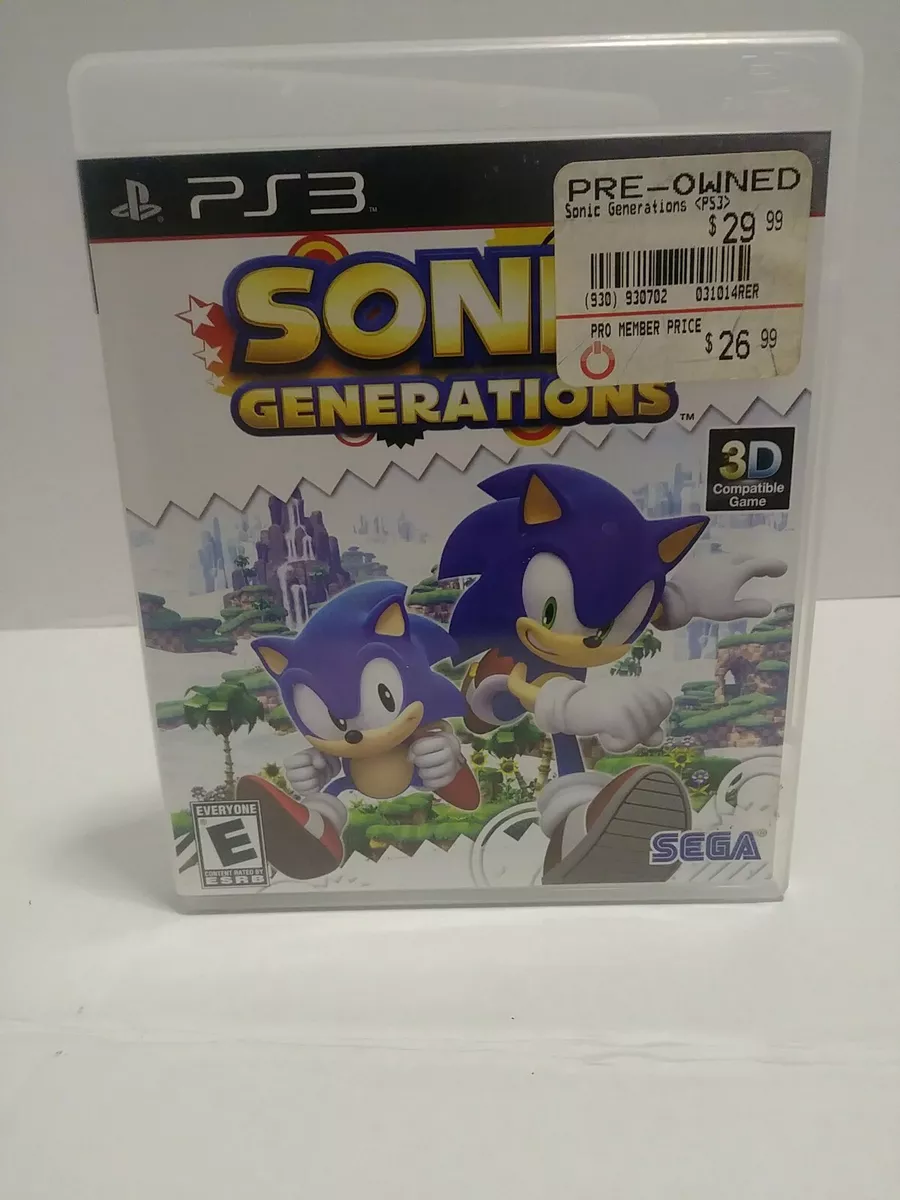 Sonic Generations: Pure Unleashed Sonic