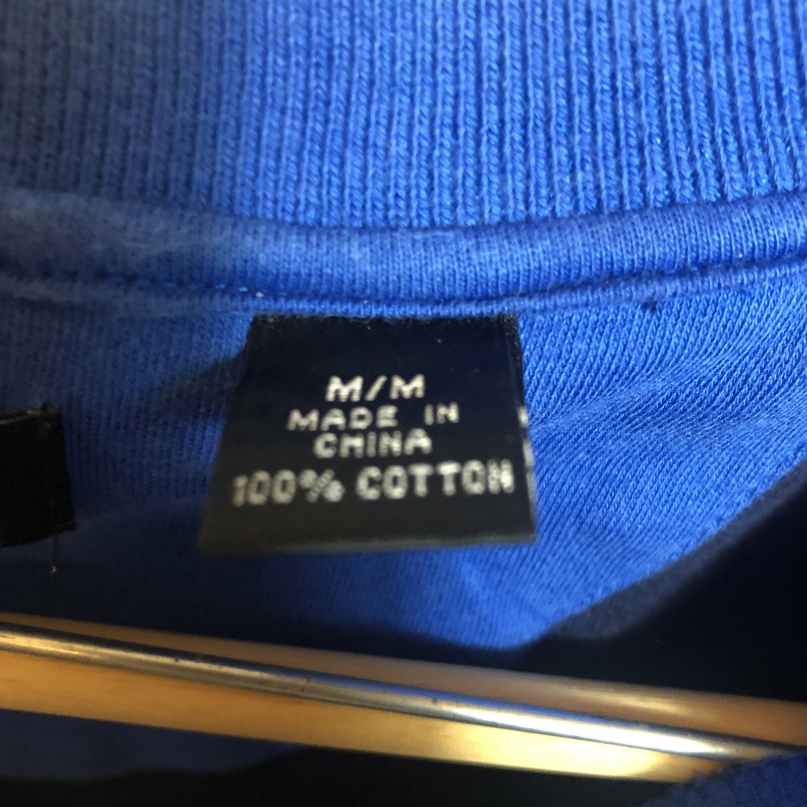 Carnoustie Men's Cotton Pullover 1/4 Zip Sweater Size… Gem