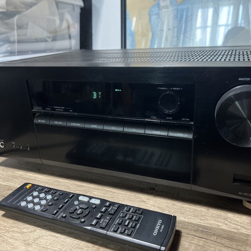 Onkyo HT-R397 - 5.1 Ch HDMI Home Theater 4K Bluetooth Receiver W/ Remote Bundle - Picture 5 of 10