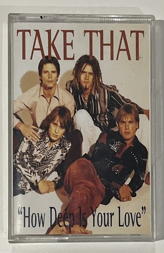 Take That – How Deep Is Your Love - 2 TRACK CASSETTE - Picture 4 of 4