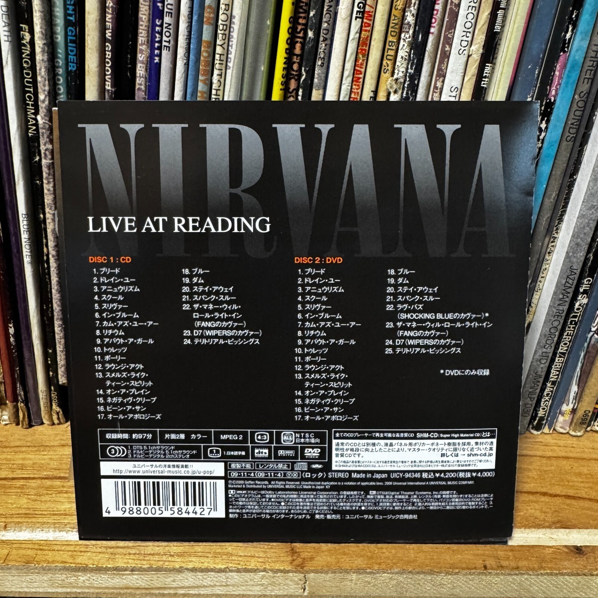 Nirvana – Live At Reading UICY-94346 JAPAN LTD CD DVD w/ OBI