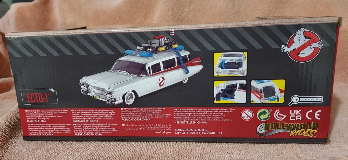 ミニカー 1:24 Hollywood Rides Ghostbusters ECTO-1 Jada Hollywood Rides Ghostbusters Ecto-1 Diecast 1:24 | eBay