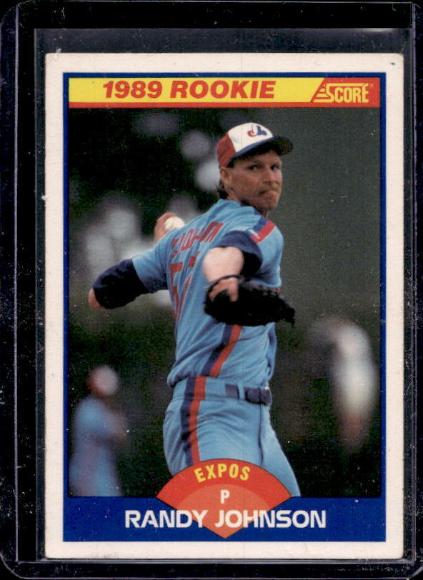 1989 Score #645 Randy Johnson