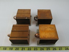 Lot of 4 Genuine Dell Heatsinks Heat Sinks Pulled from Optiplex 755 