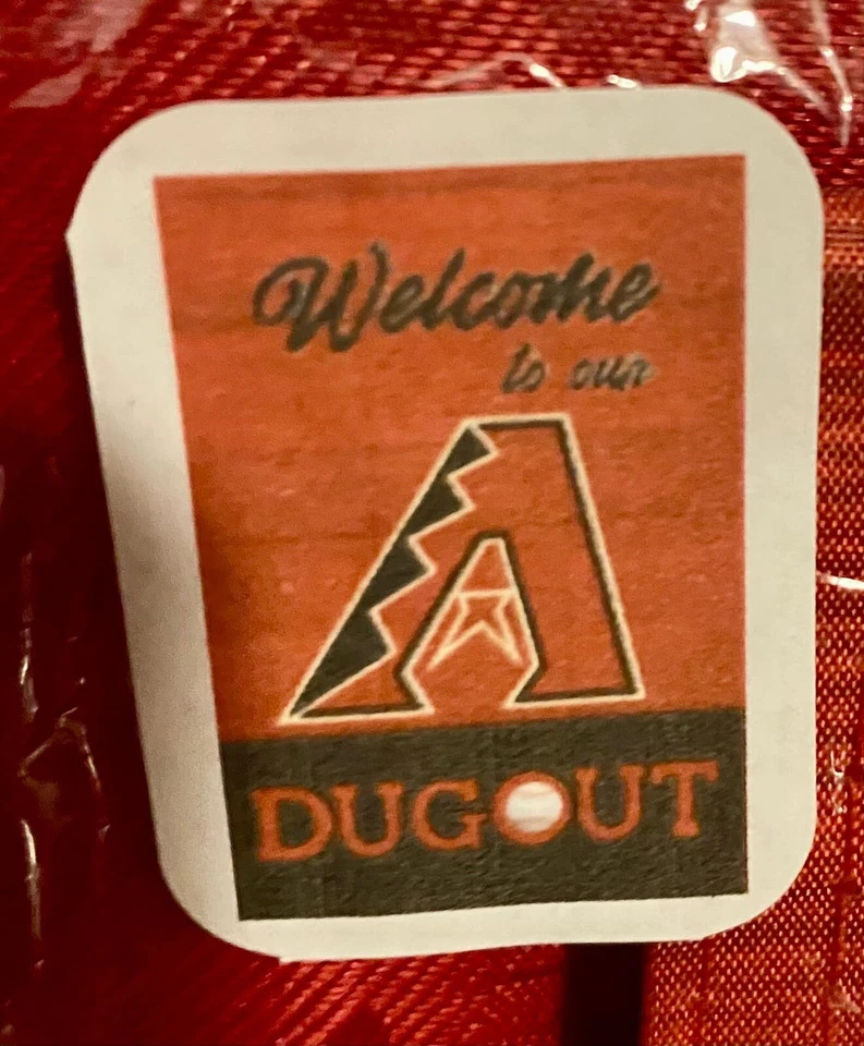 Arizona Diamondback Dugout Double Sided Garden Flag 12” x 18” MLB New In Package - Image 2 of 4