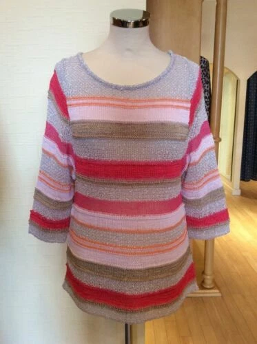 Polyester Striped Tops & Shirts for Women