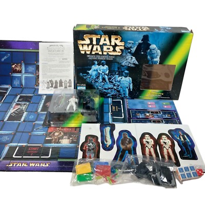 Vtg Star Wars Escape From The Death Star Parker Brothers Board Game
