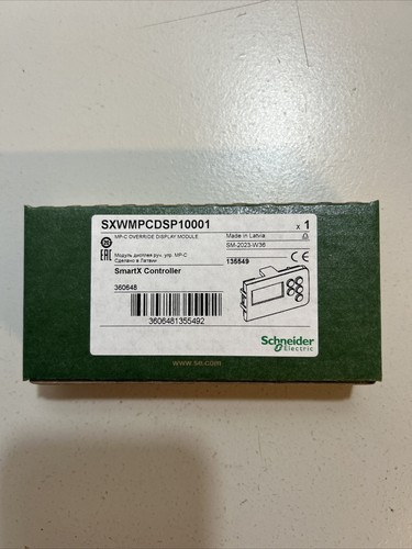 Schneider Electric Sxwmpcdsp10001 MPC DISPLAY NEW!