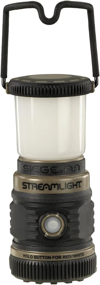 Linterna de trabajo ultracompacta Streamlight 44941 Siege 200 lúmenes (verde coyote, 3xAA Foto 3 de 4