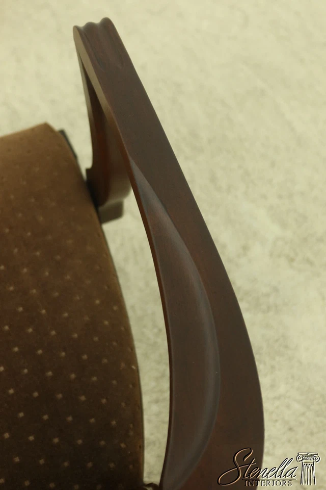 L54697EC: Par de sillones georgianos corte cereza ETHAN ALLEN Foto 4 de 4