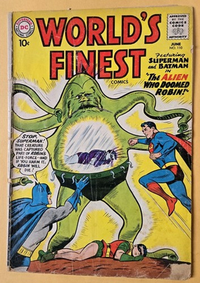 #ad #ad World#x27;s Finest Comics #110 Fair 1.0 DC Comics 6 60 $11.99