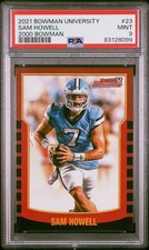 2021 BOWMAN UNIVERSITY 2000 BOWMAN #23 SAM HOWELL PSA 9