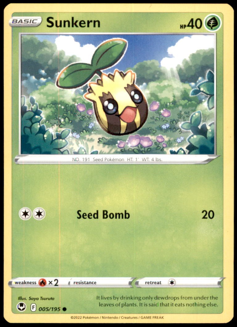 Pokemon - Sunkern #005/195 - SIT Common