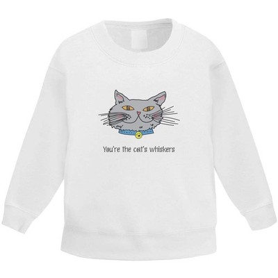Kinder Sweatshirt / Pullover / Pulli ''You're The Cat's Whiskers'' (KW053006)