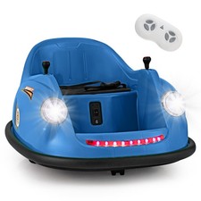 Navy Ride on Bumper Car Kids 12V Battery Powered Electric Toy Vehicle