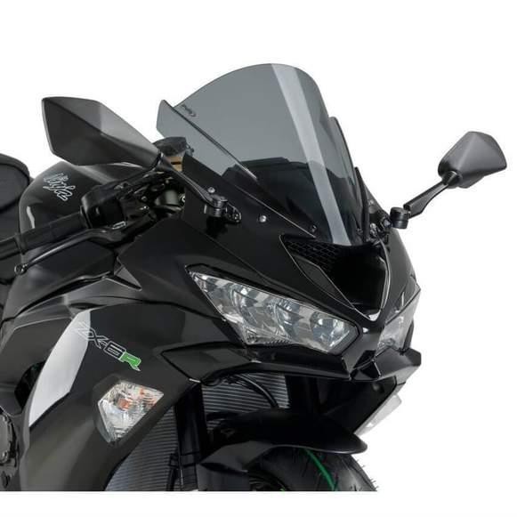 Puig Racing Screen Windshield Dark Smoke Kawasaki ZX10-R 2008 - 2010