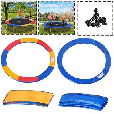 Ø244/305/366cm Trampolin Randabdeckung Randpolsterung Gepolsterte Federabdeckung