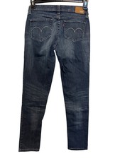 Levis Bold Curve Womens Skinny Jeans Wash Denim Low Rise