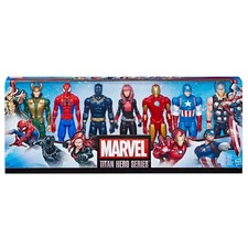 Marvel Avengers Titan Hero Figuren 7er Set 30 Cm Actionfiguren Neu OVP