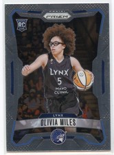 Olivia Miles 2026 Panini Prizm WNBA Base #131 RC Minnesota Lynx