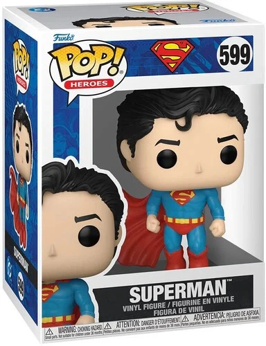 Funko Pop Superman DC New Classics Vinyl Figure - Collectible DC Comics Hero