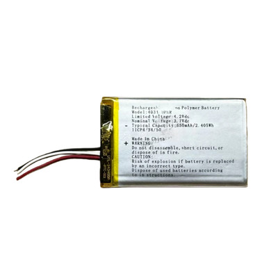 1 PCS 650mAh Replacement Battery for 403450PHR Bluetooth Earphone Charging Case