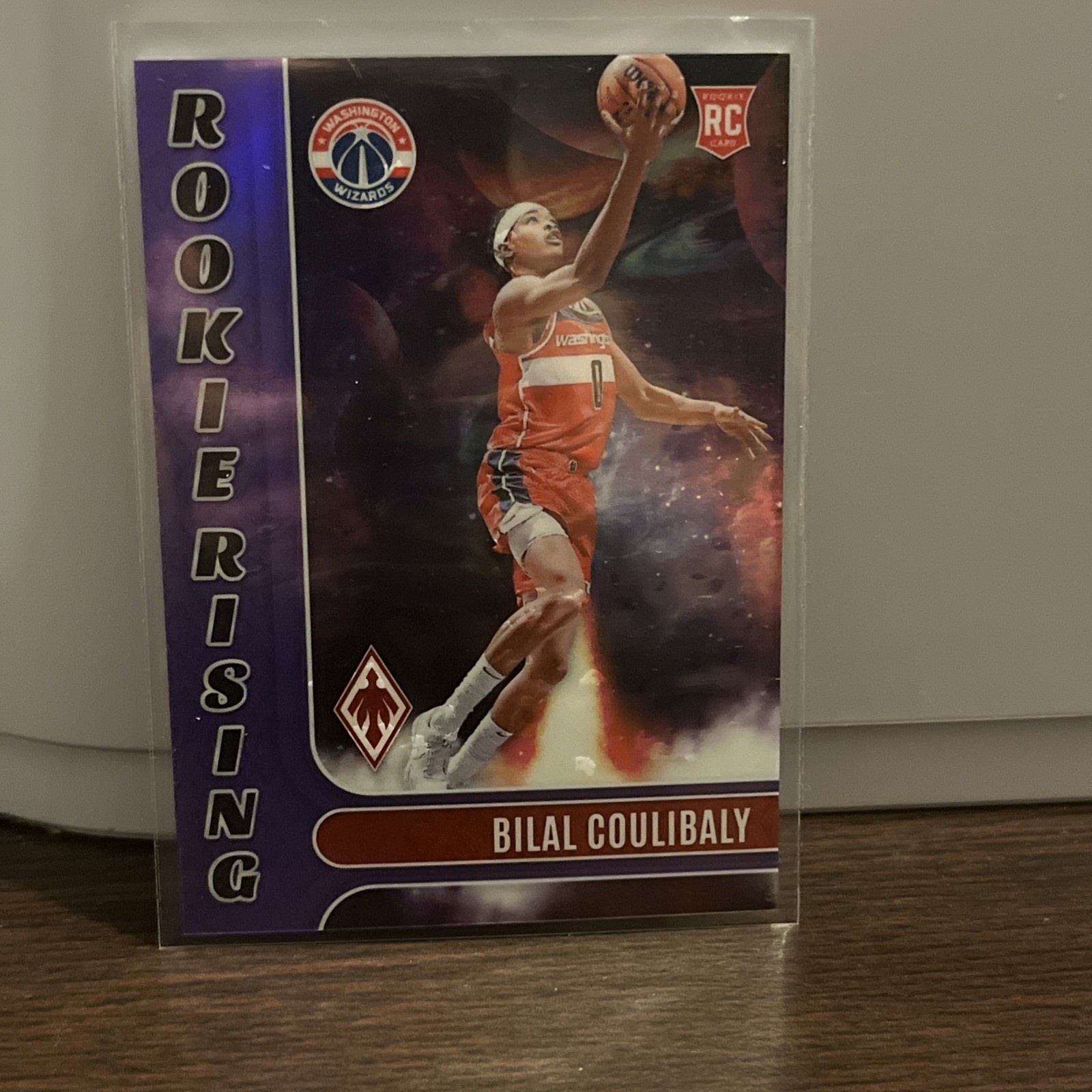2023 Phoenix Bilal Coulibaly Rookie Card RC Rookie Rising Purple Prizm /75 #18