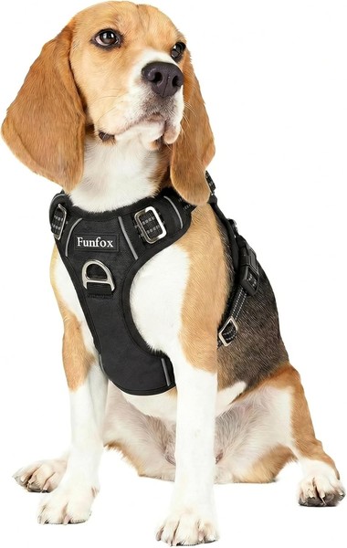 Hundegeschirr Verstellbar Anti-Zug FüR MittelgroßE Hunde Mit Griff-image