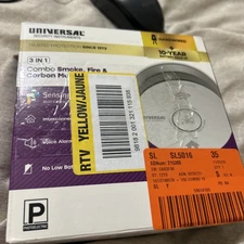 Universal 3 in 1, Smoke & Carbon Monoxide Alarm with Voice Alert,