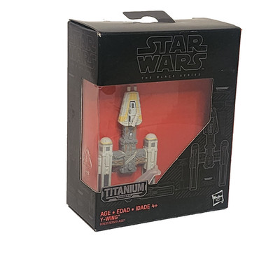 Hasbro Star Wars Titanium Black Series number 28 Y WING