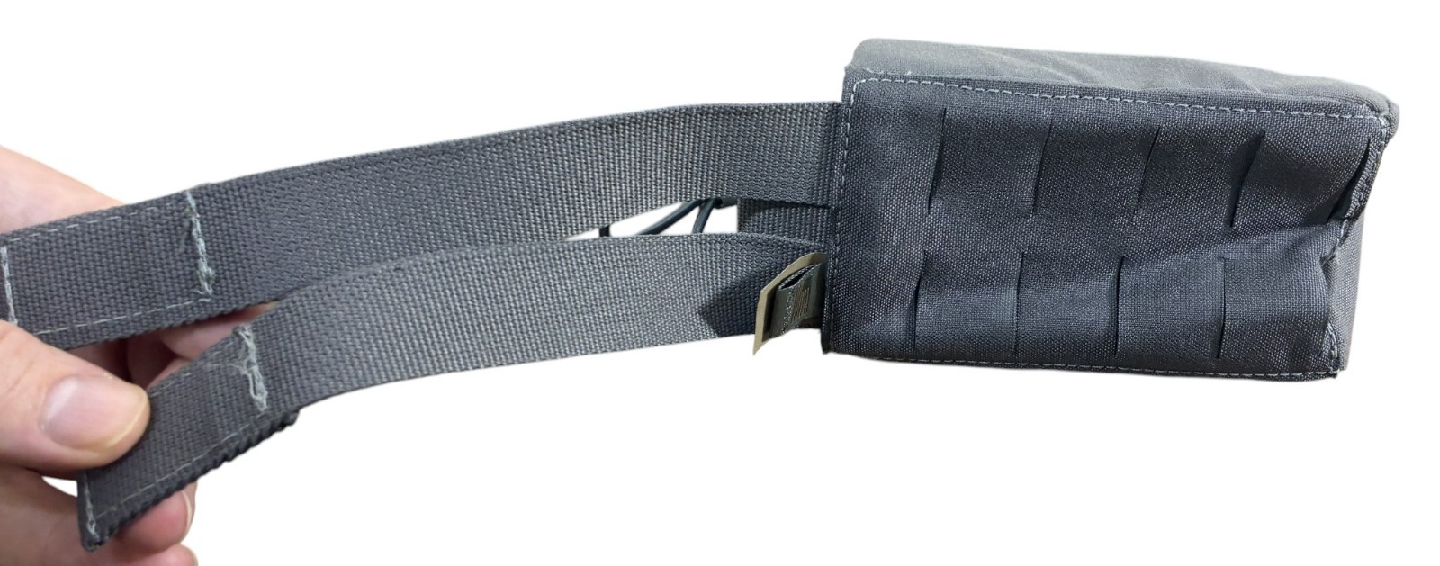 Hill People Gear 3" 16 oz Bottle Holster V2 Pouch Molle Manatee Grey