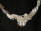 Vtg MARGOT DE TAXCO STERLING SILVER NECKLACE ER'S SET Demi-Parure~#5337~Mexico — photo 3