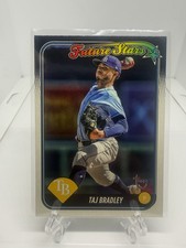 2024 Topps Series 2 Taj Bradley /99 Future Stars Vintage #589 Rays