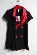 Ann Summers Womens Gangster Girl Costume Read - Size 8 NEW