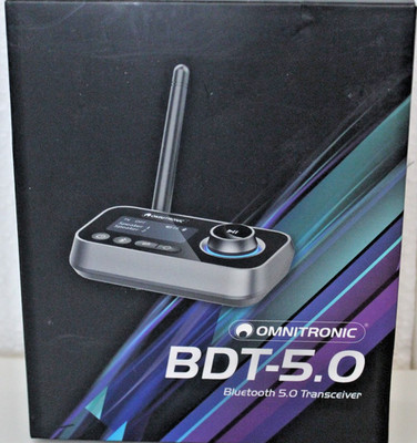 Omnitronic BDT-5.0 Bluetooth  Musik-Sender/Empfänger - 18.6 1636 S13