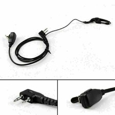 5xEar-Hook Earpiece Headset PTT For Icom IC-F3 IC-F4 IC-U12 V8 F21 F26 Radio US