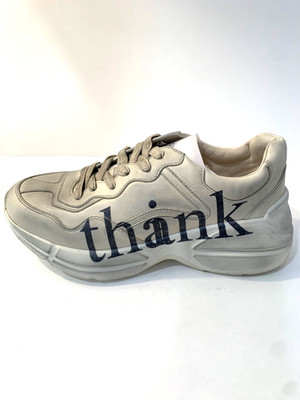 Gucci Miro Soft Ivoire Sneaker Mens Sz 8 us  New