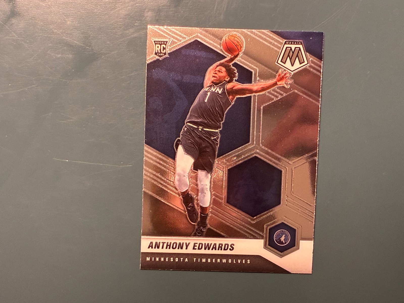 2020-21 Panini Mosaic - Rookie Anthony Edwards #201 (RC)