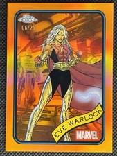Eve Warlock /25 Orange Refractor 2025 Topps Chrome Marvel Comics #192