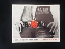 ORIG Girl on a Motorcycle Campaign Book UK 1968 Uncut (4 Pages) X RARE!